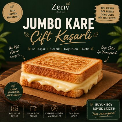 ÇİFT KAŞARLI TOST