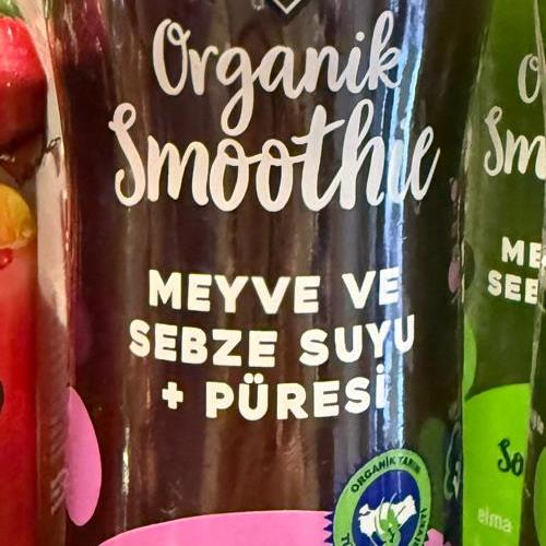 ORGANIC SMOOTHIE SEBZE SUYU PÜRESİ