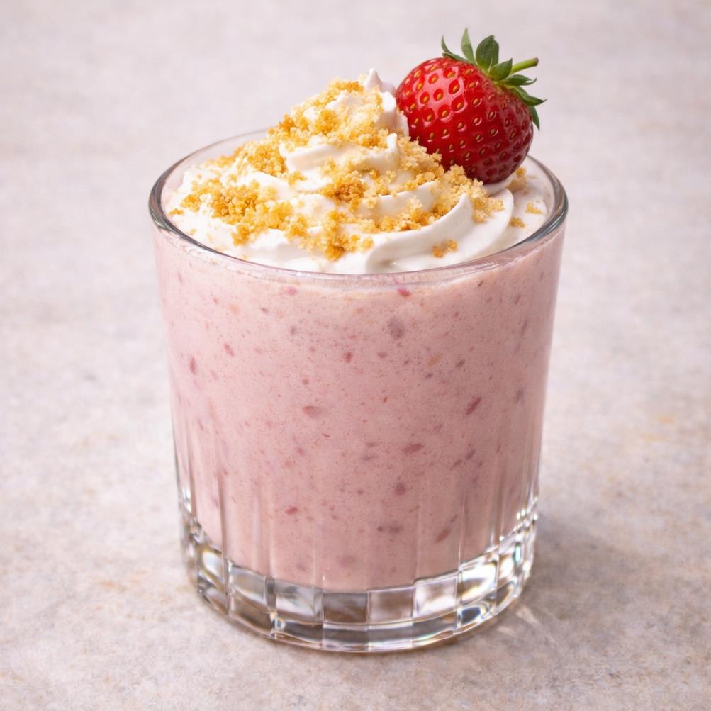 STRAWBERRY CHEESCAKE MILKSHAKE